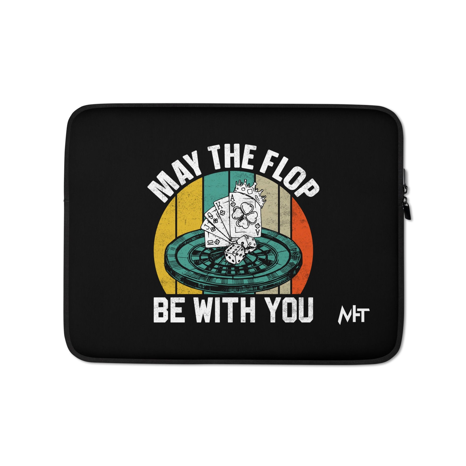 May the Flop be with you - Laptop Sleeve by DarkByteGear
