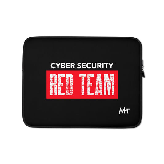 Cyber Security Red Team V1 - Laptop Sleeve by DarkByteGear