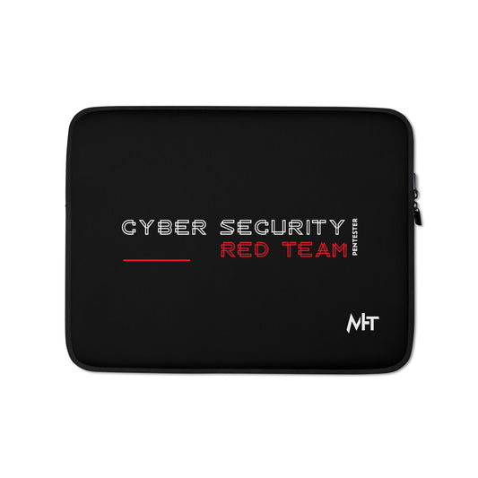 Cyber Security Red Team V2 - Laptop Sleeve by DarkByteGear