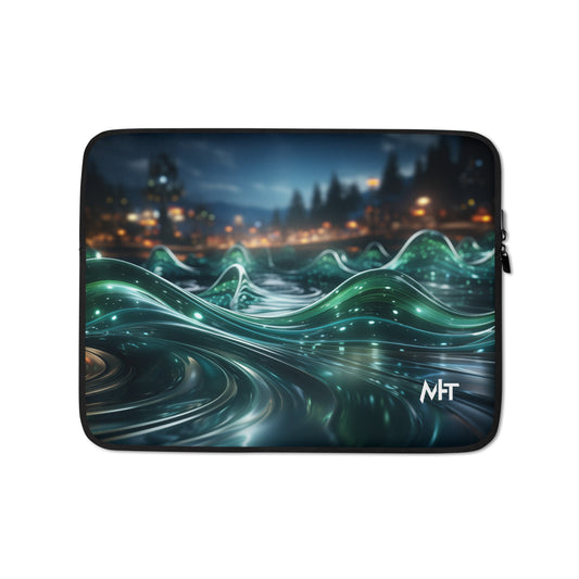 Neon AI V1 - Laptop Sleeve by DarkByteGear