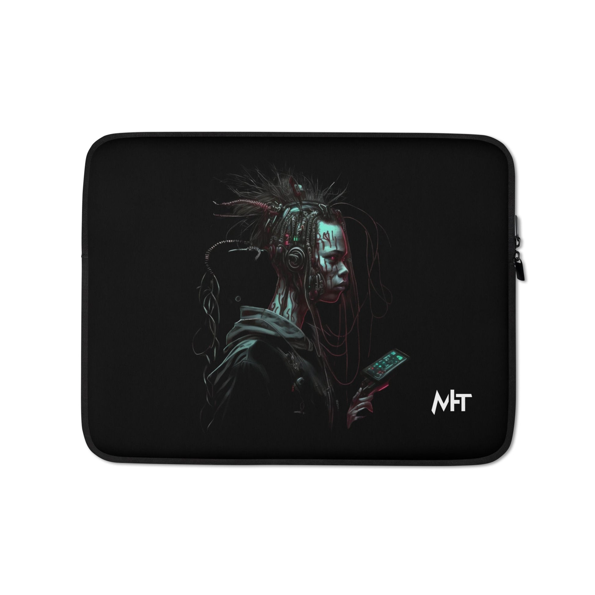 Cyberware assassin v7 - Laptop Sleeve by DarkByteGear
