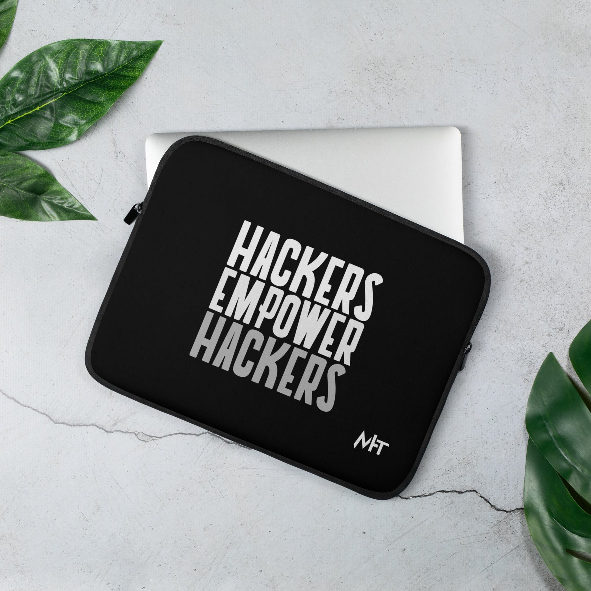 Hackers Empower Hackers - Laptop Sleeve by DarkByteGear
