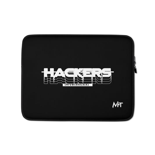 Hackers Empower Hackers V3 - Laptop Sleeve by DarkByteGear