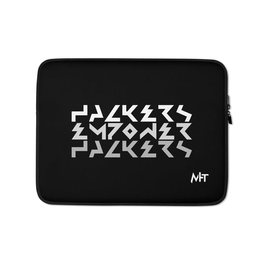 Hackers Empower Hackers V4 - Laptop Sleeve by DarkByteGear