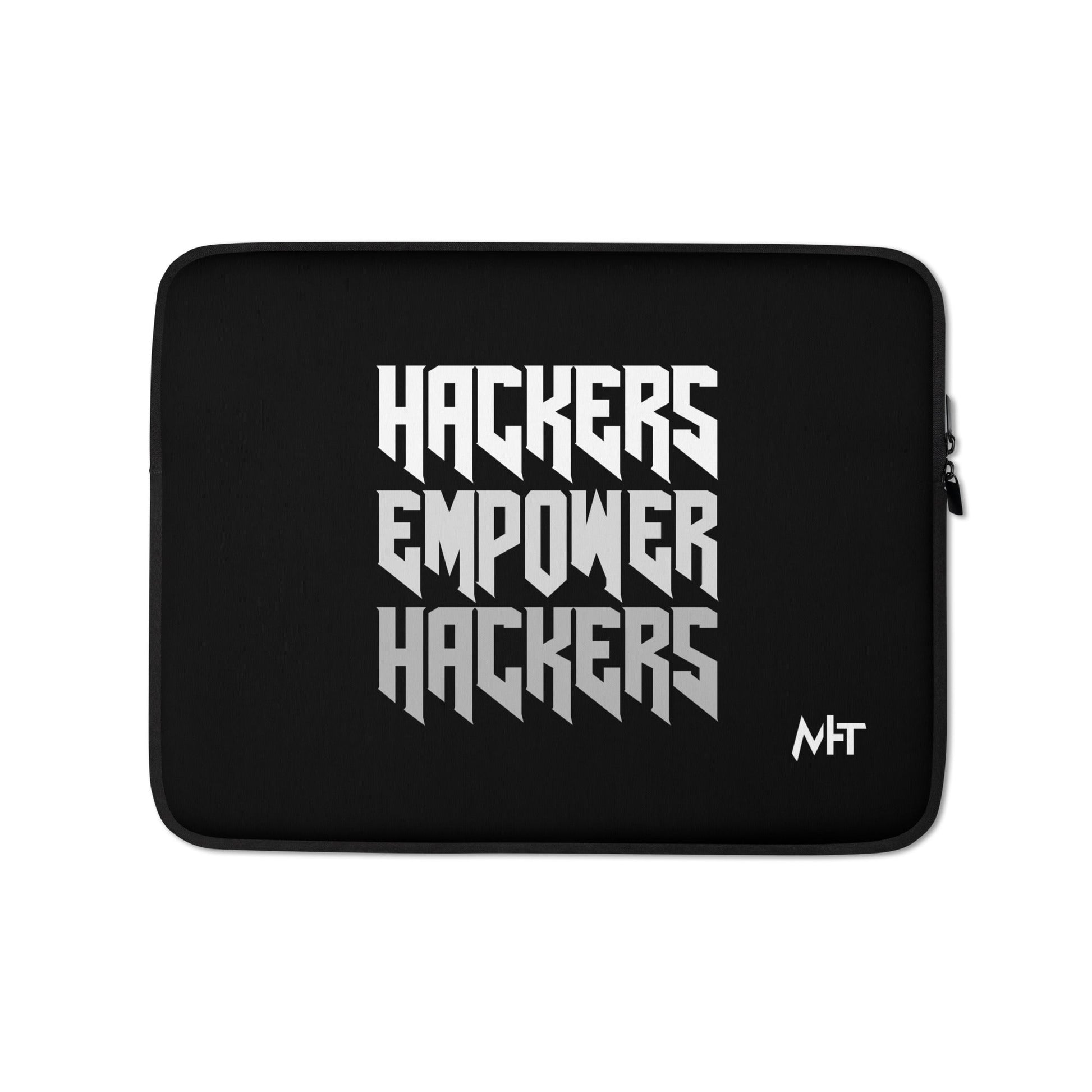 Hackers Empower Hackers V4 - Laptop Sleeve by DarkByteGear