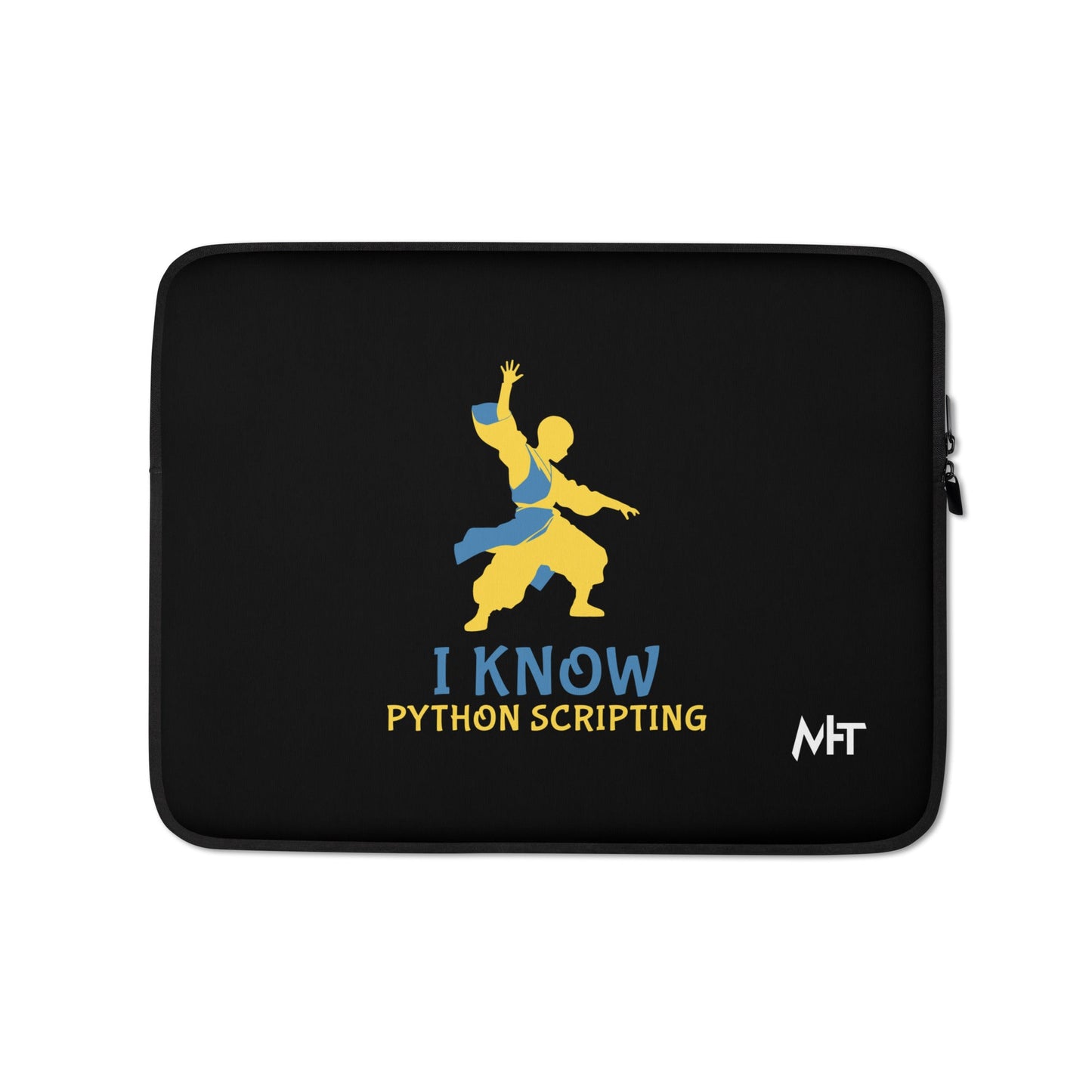 I Know Python Scripting - Laptop Sleeve by DarkByteGear