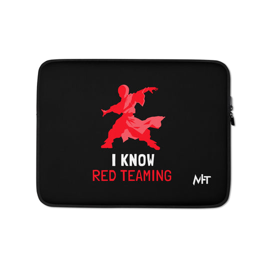 I Know Red Teaming - Laptop Sleeve by DarkByteGear
