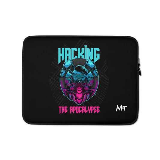 Hacking the apocalypse V2 - Laptop Sleeve by DarkByteGear
