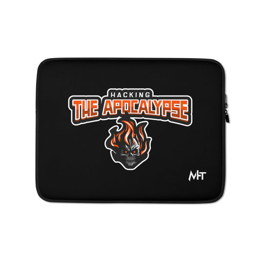 Hacking the Apocalypse V1 - Laptop Sleeve by DarkByteGear