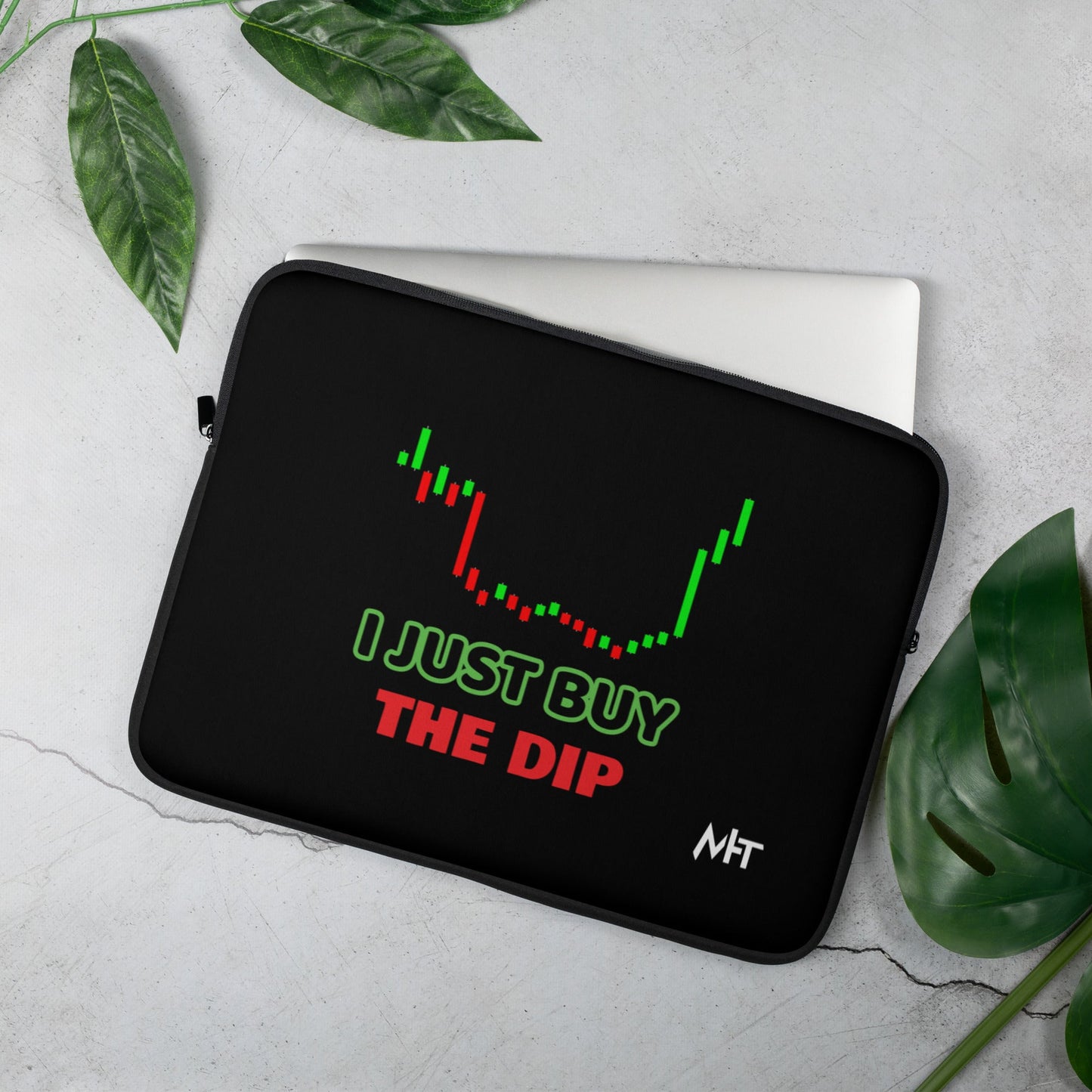 I just Buy the Dip - Laptop Sleeve by DarkByteGear