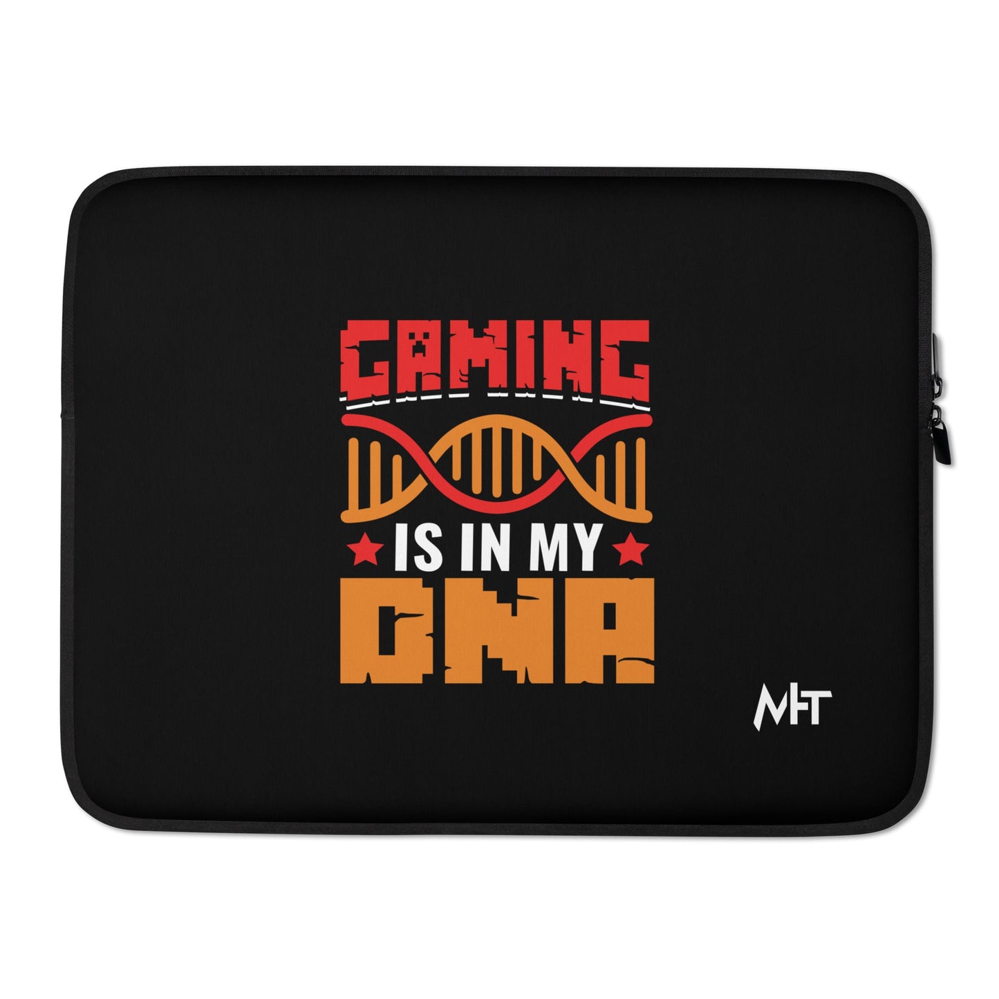 Gaming is in My DNA - Laptop Sleeve by DarkByteGear