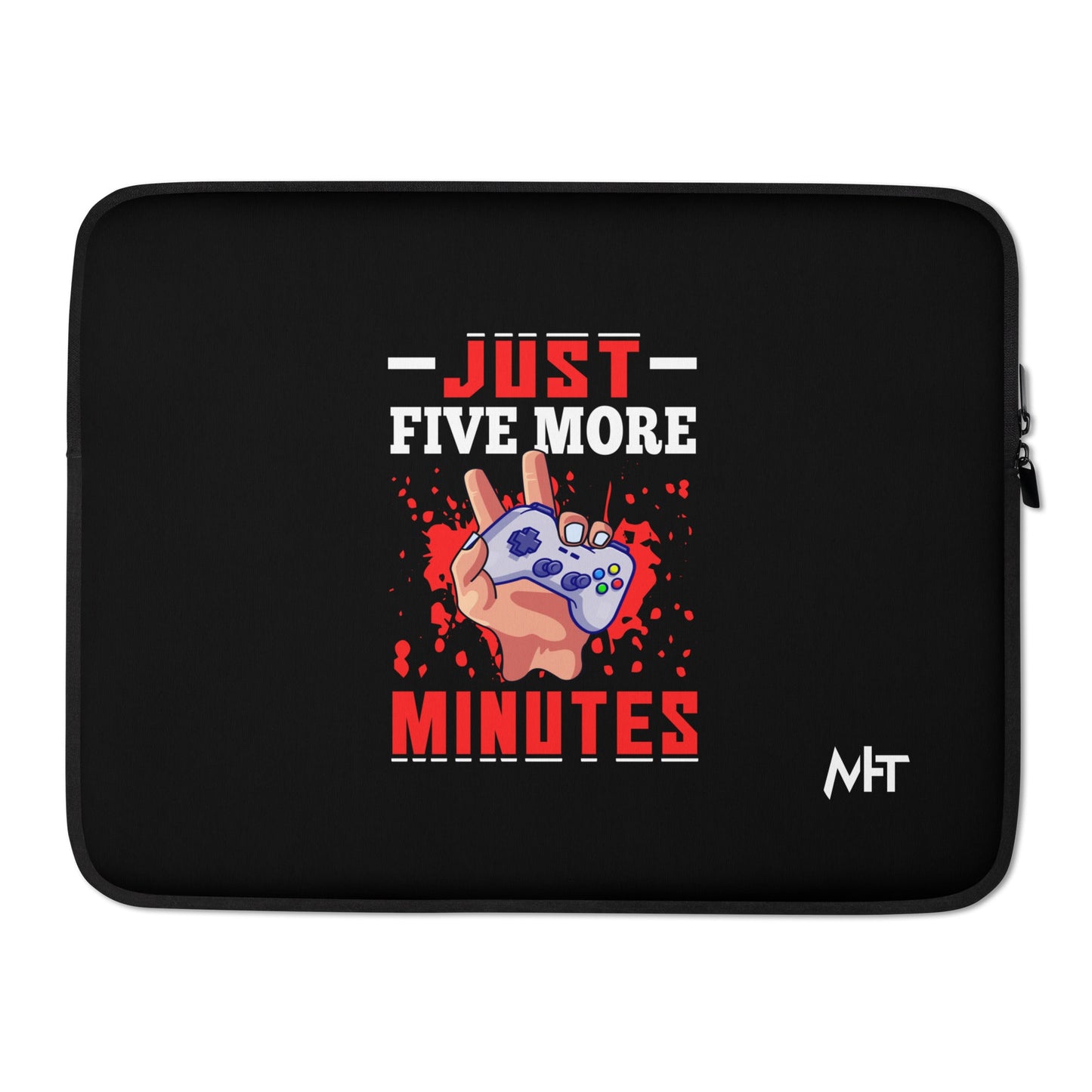 Just 5 more Minutes Rima - Laptop Sleeve by DarkByteGear
