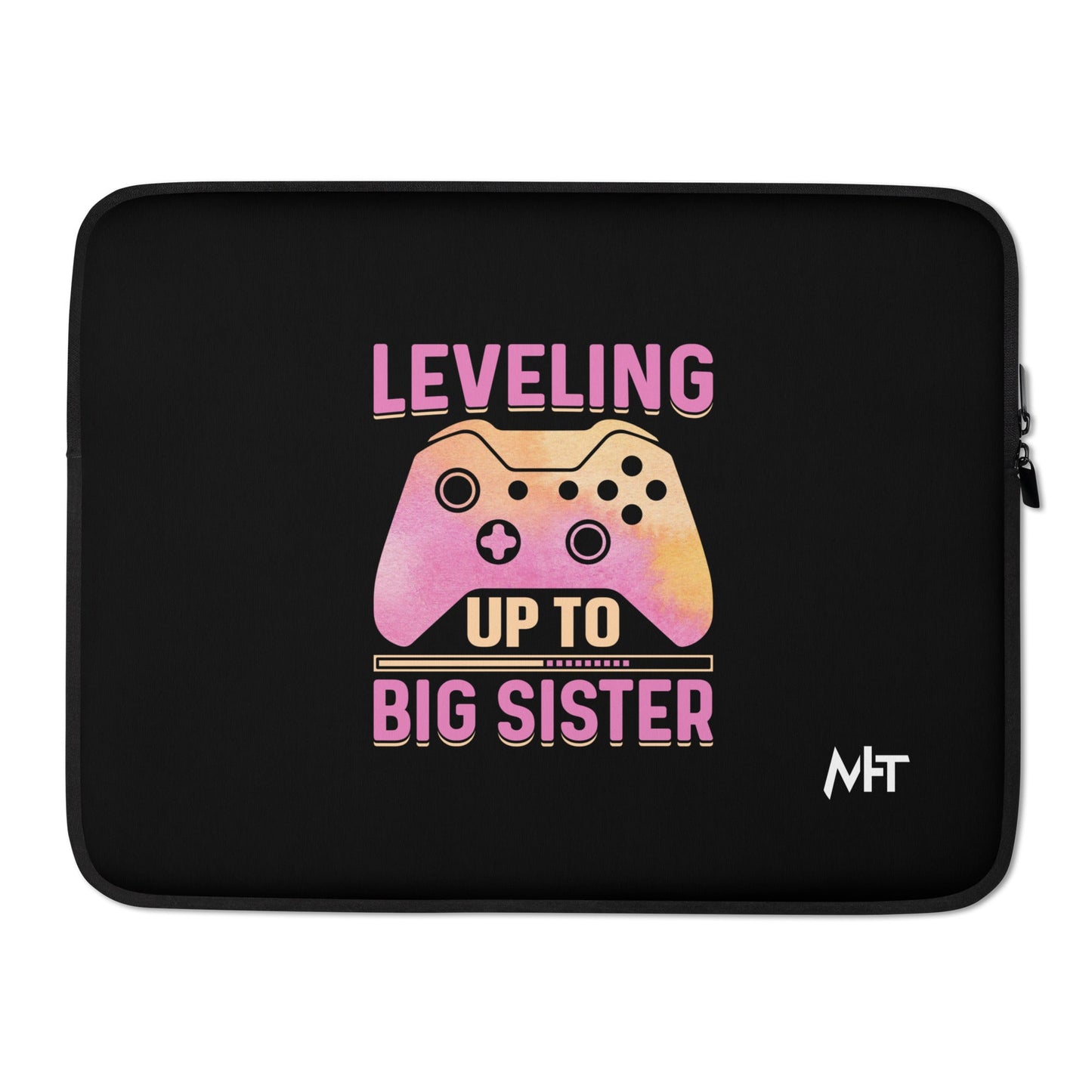 Levelling up to Big Sister - Laptop Sleeve by DarkByteGear