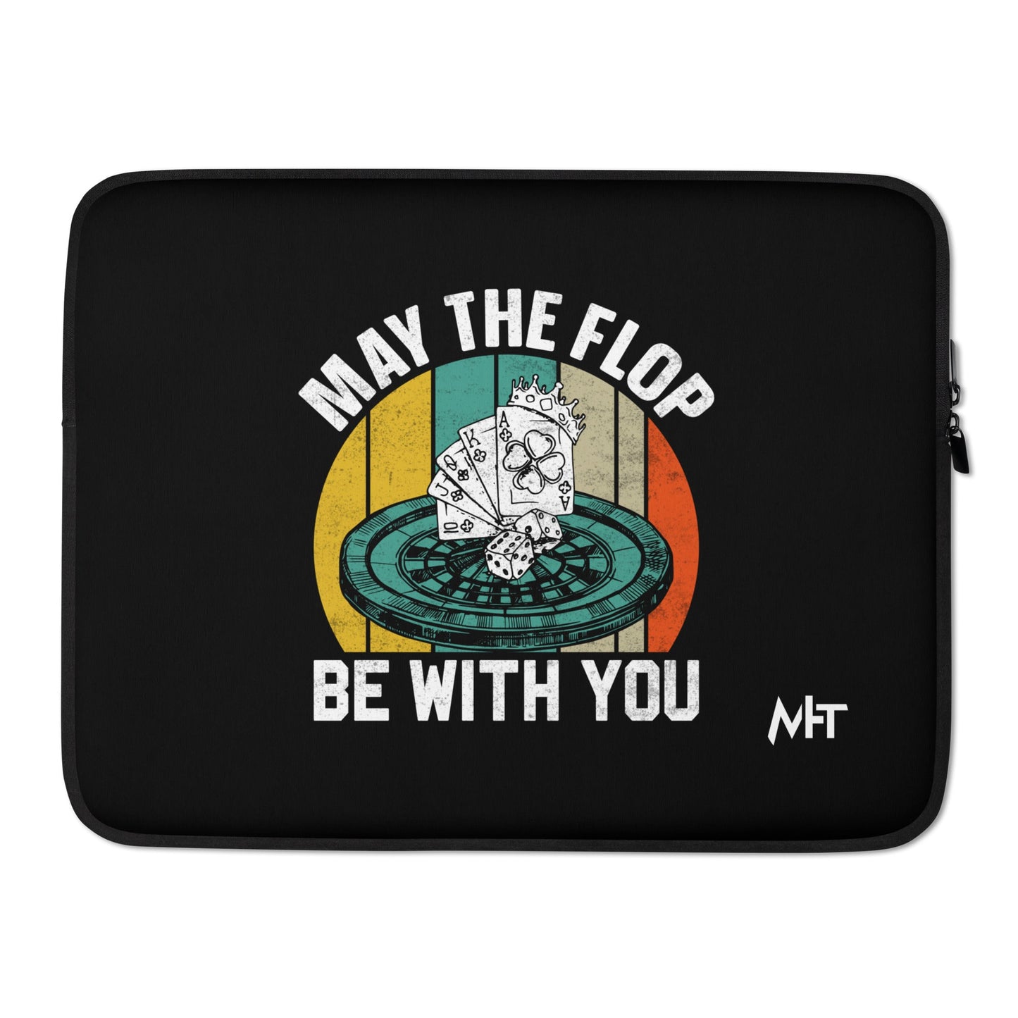 May the Flop be with you - Laptop Sleeve by DarkByteGear