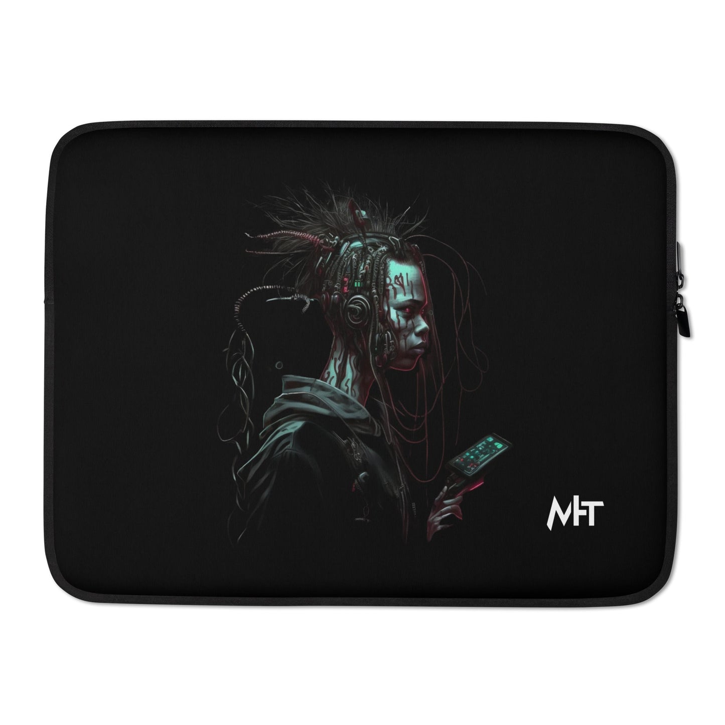 Cyberware assassin v7 - Laptop Sleeve by DarkByteGear