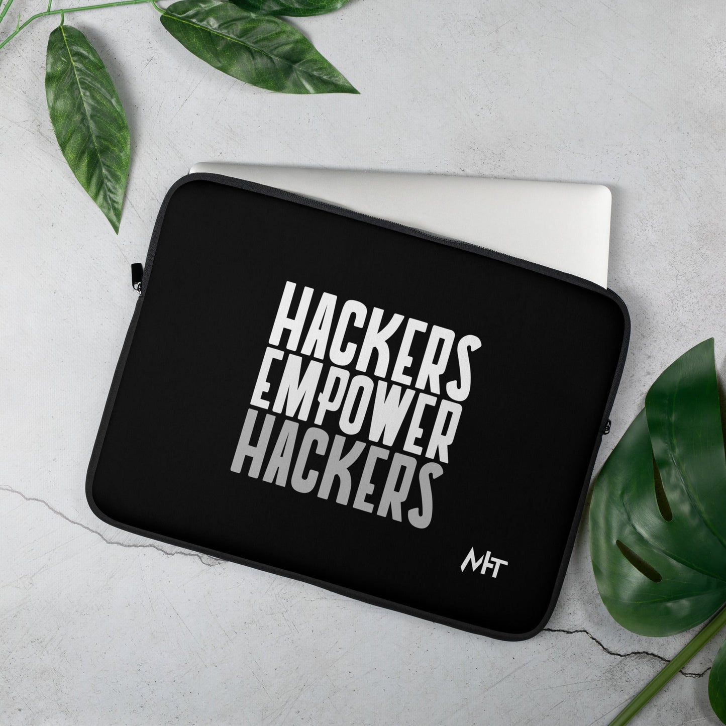 Hackers Empower Hackers - Laptop Sleeve by DarkByteGear
