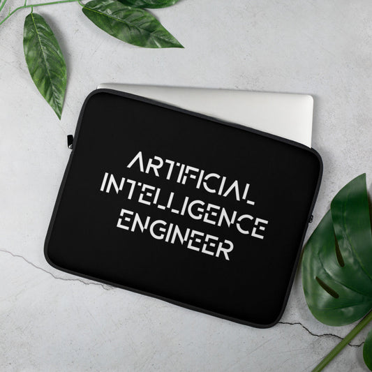 Artificial intelligence engineer - Laptop Sleeve by DarkByteGear