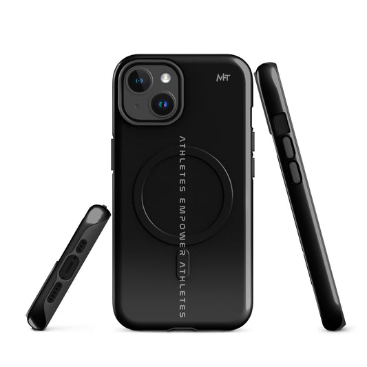 Athletes Empower Athletes - MagSafe® tough case for iPhone® by DarkByteGear