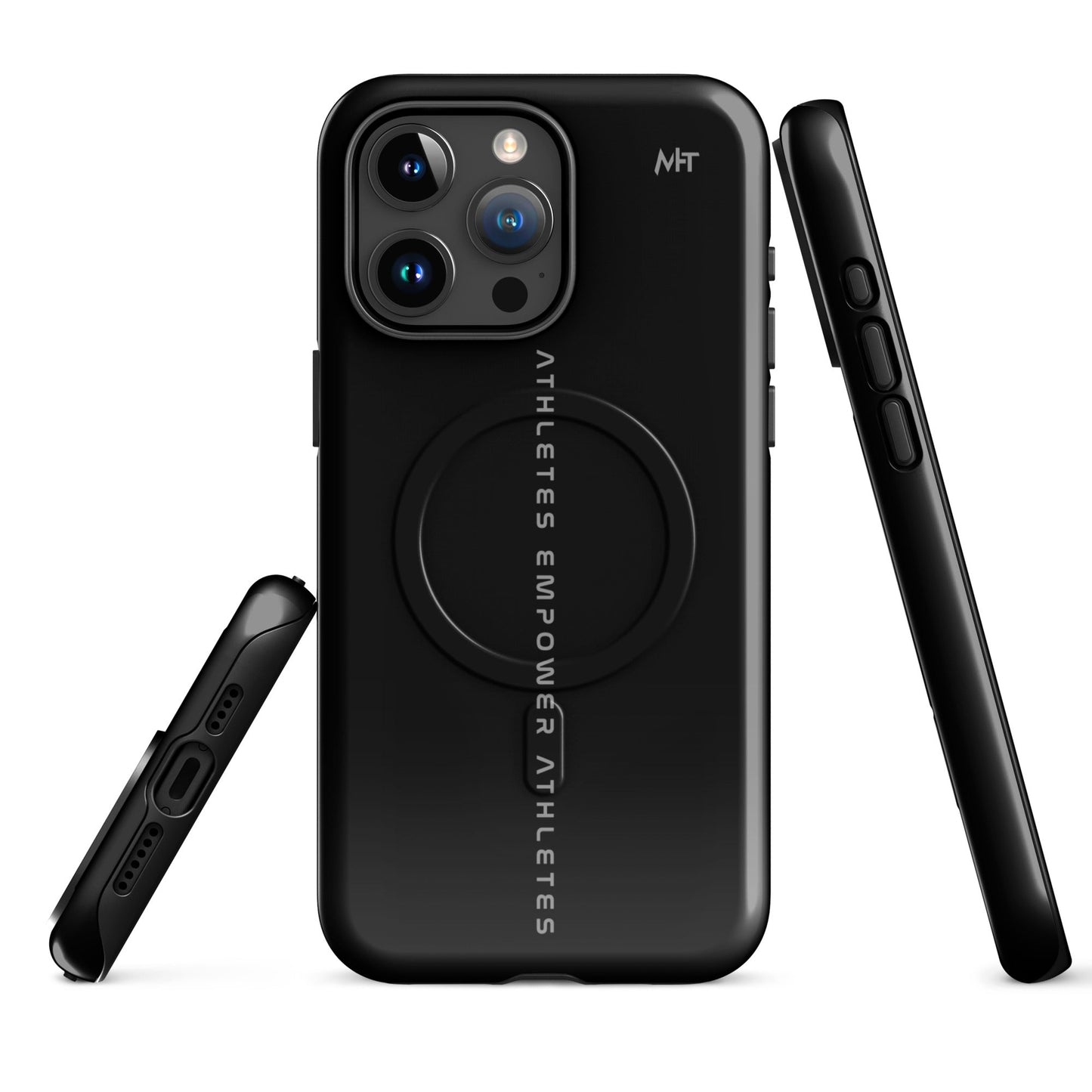 Athletes Empower Athletes - MagSafe® tough case for iPhone® by DarkByteGear