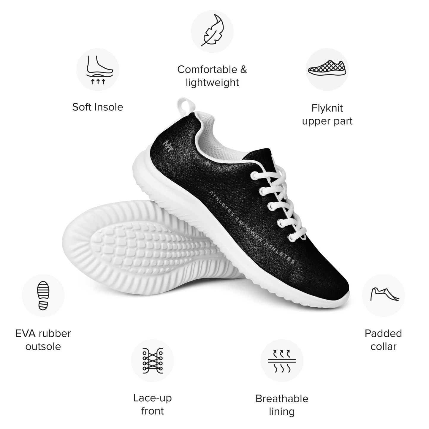 Athletes Empower Athletes - Men’s athletic shoes by DarkByteGear