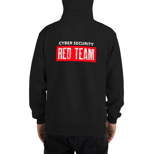 Cyber Security Red Team V1 - Champion Hoodie (back print) by DarkByteGear