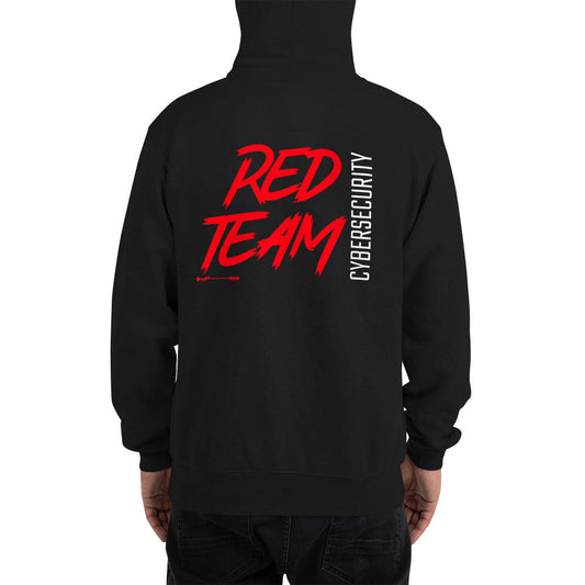 Cyber Security Red Team v6 - Champion Hoodie (back print) by DarkByteGear