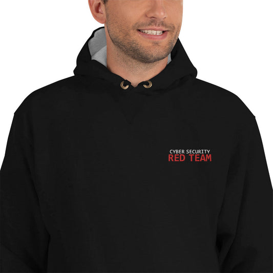 Cyber Security Red Team - Champion Hoodie (embroidered ) by DarkByteGear
