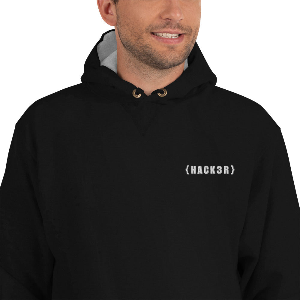 Hack3r - Champion Hoodie by DarkByteGear