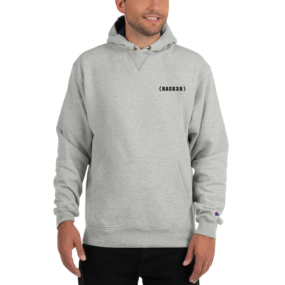 Hack3r - Champion Hoodie by DarkByteGear