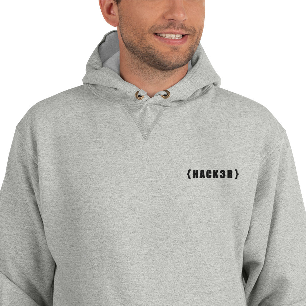 Hack3r - Champion Hoodie by DarkByteGear