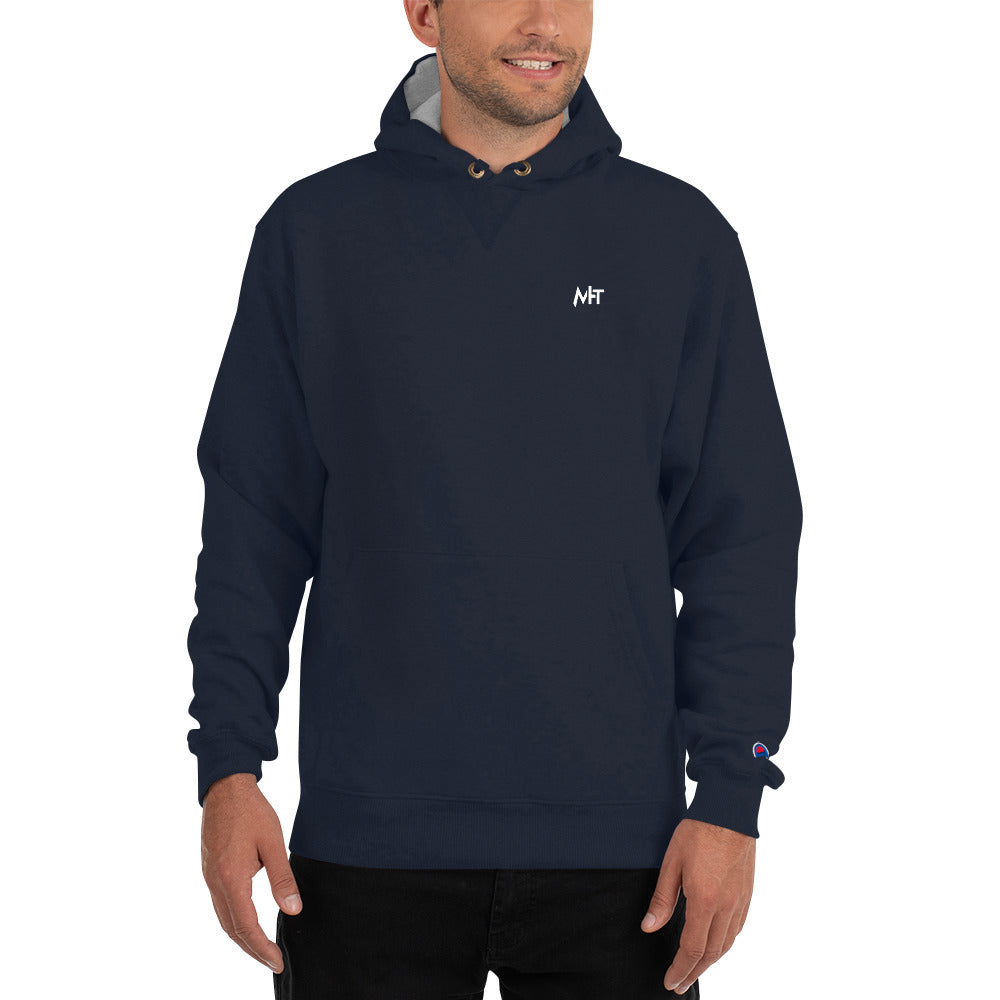 Cyber Security Red Team v6 - Champion Hoodie (back print) by DarkByteGear