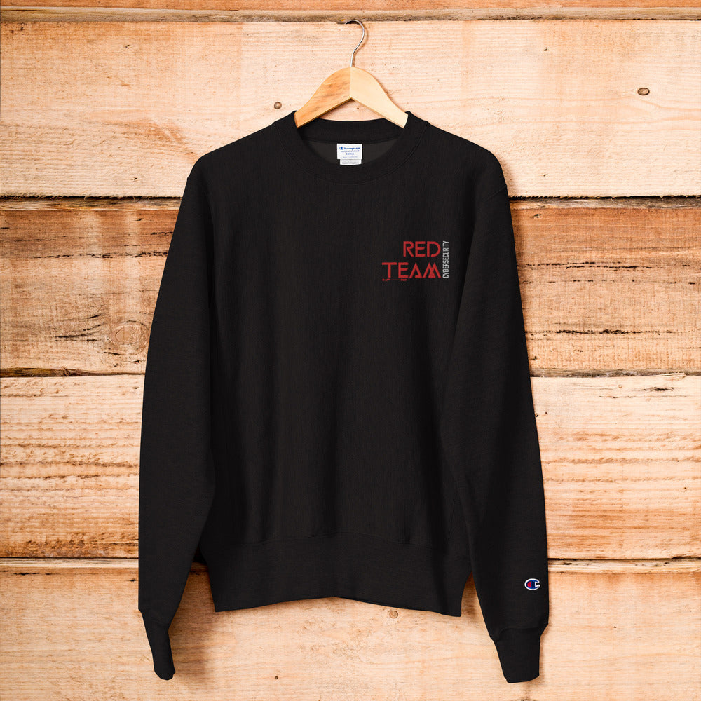 Cyber Security Red Team v4 - Champion Sweatshirt Embroidered by DarkByteGear