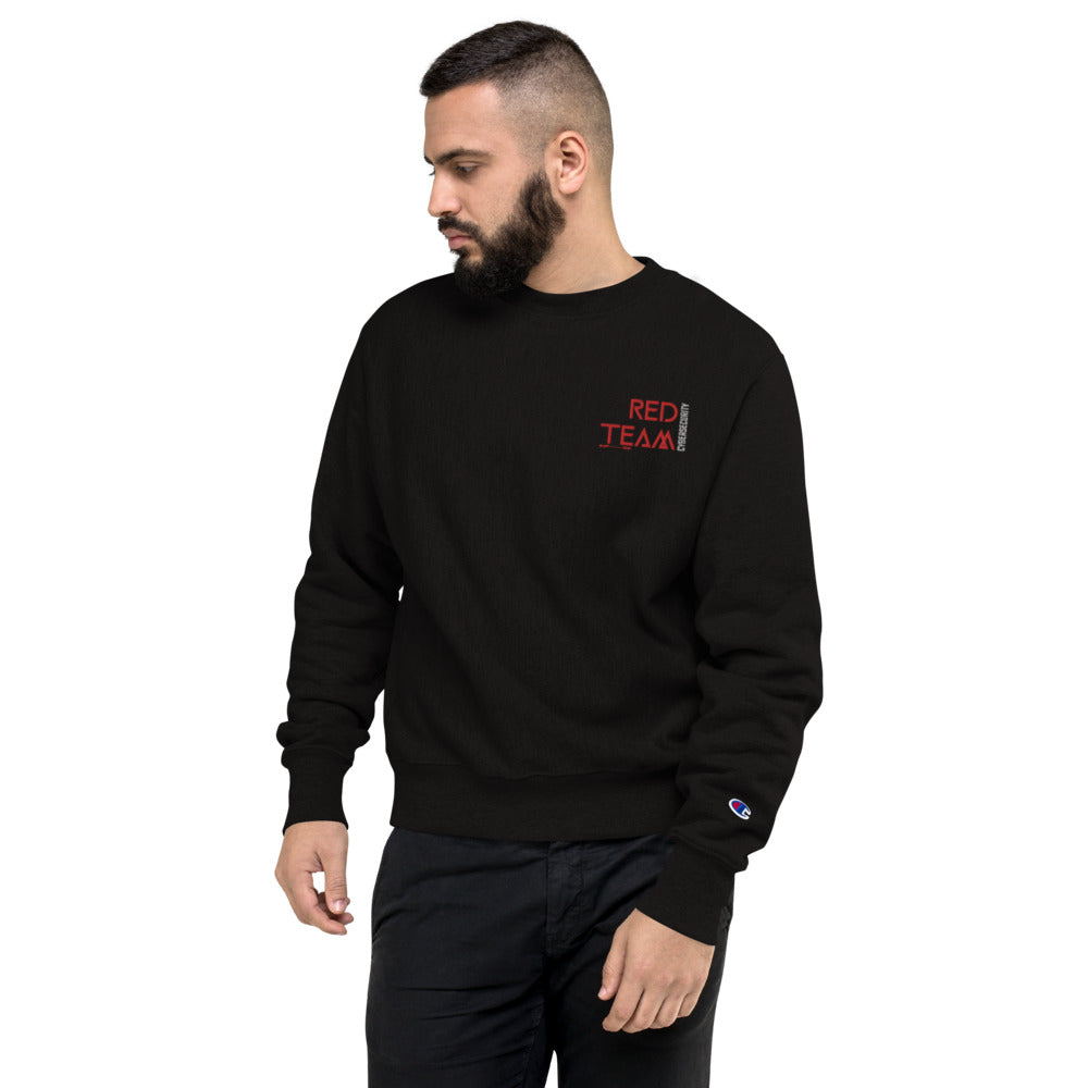 Cyber Security Red Team v4 - Champion Sweatshirt Embroidered by DarkByteGear