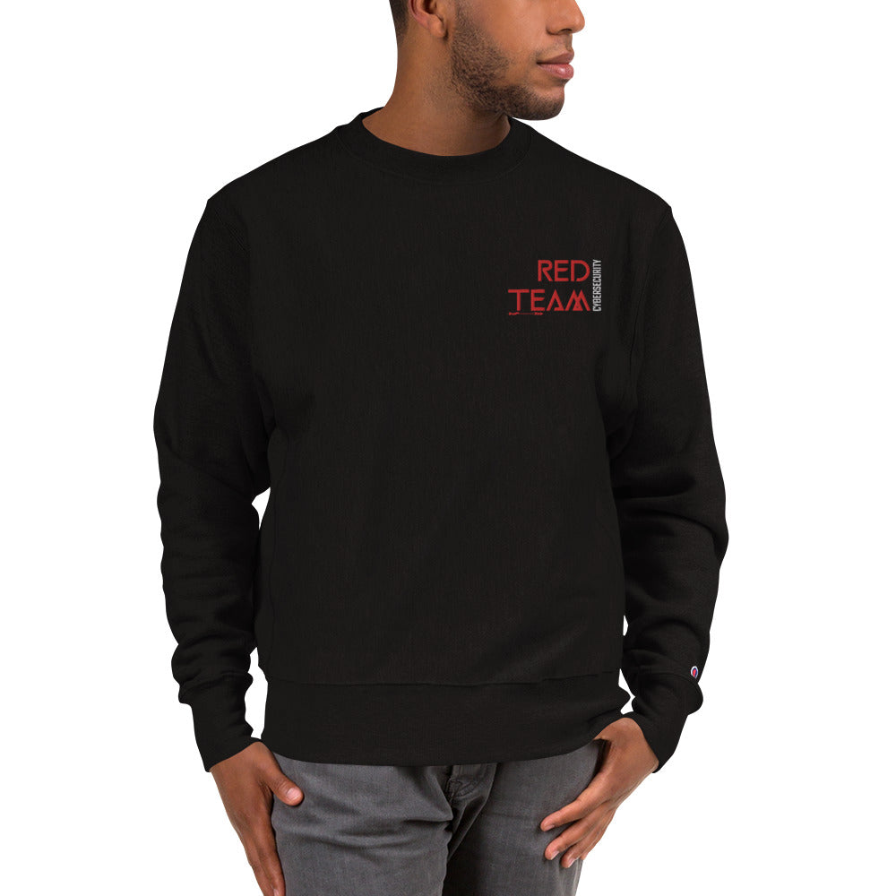 Cyber Security Red Team v4 - Champion Sweatshirt Embroidered by DarkByteGear