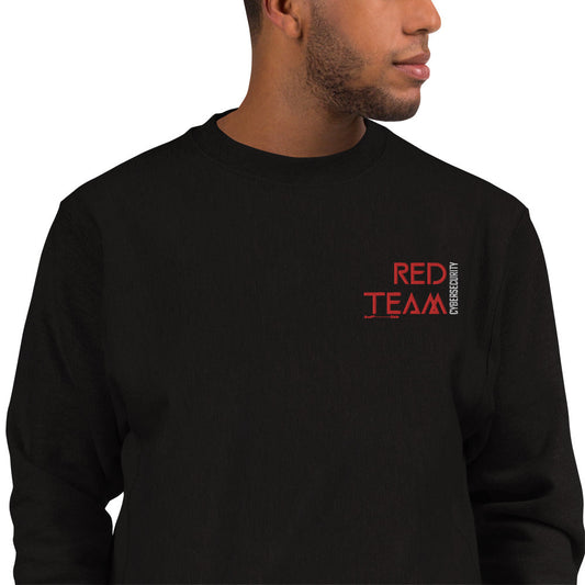 Cyber Security Red Team v4 - Champion Sweatshirt Embroidered by DarkByteGear