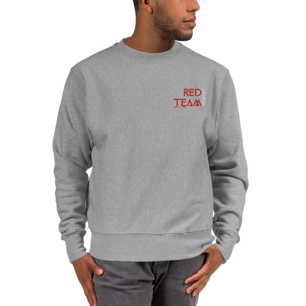 Cyber Security Red Team v4 - Champion Sweatshirt Embroidered by DarkByteGear