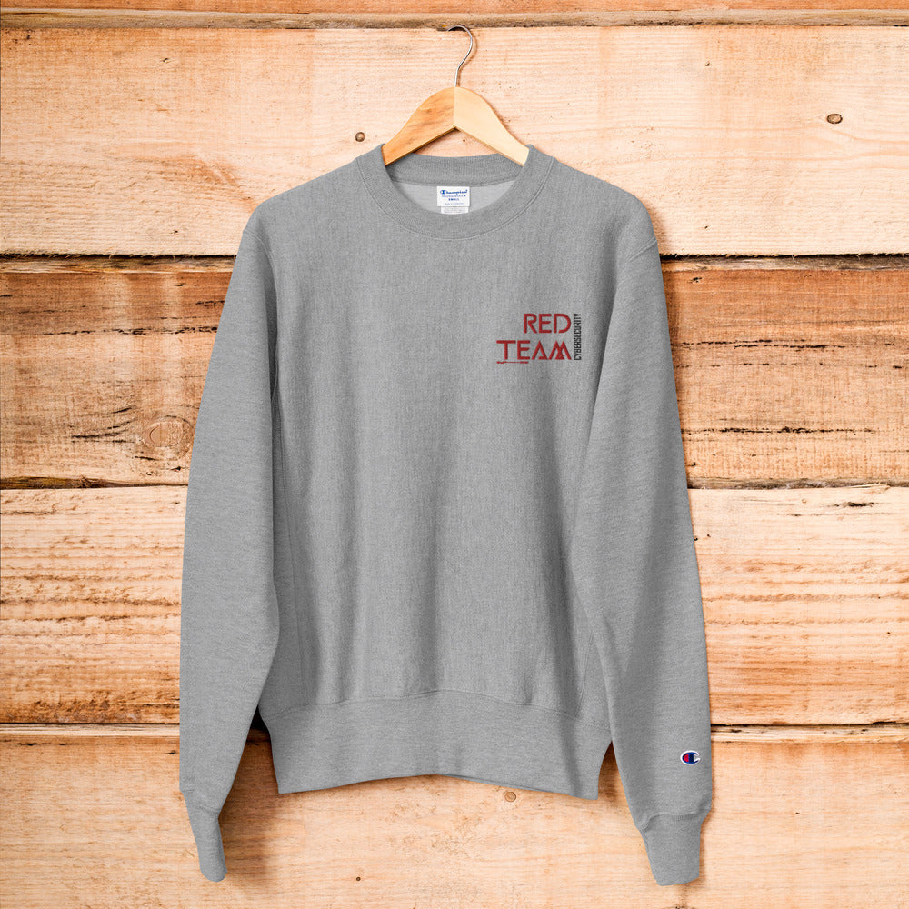 Cyber Security Red Team v4 - Champion Sweatshirt Embroidered by DarkByteGear