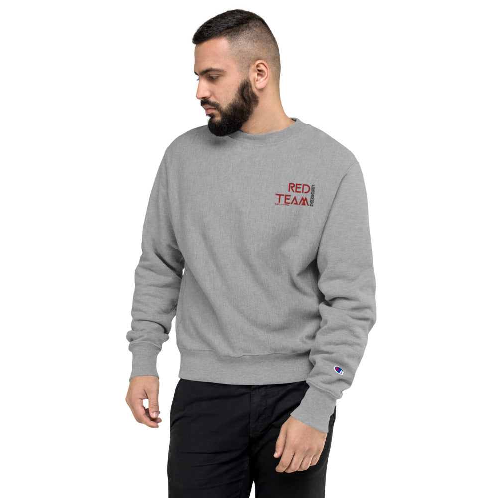 Cyber Security Red Team v4 - Champion Sweatshirt Embroidered by DarkByteGear