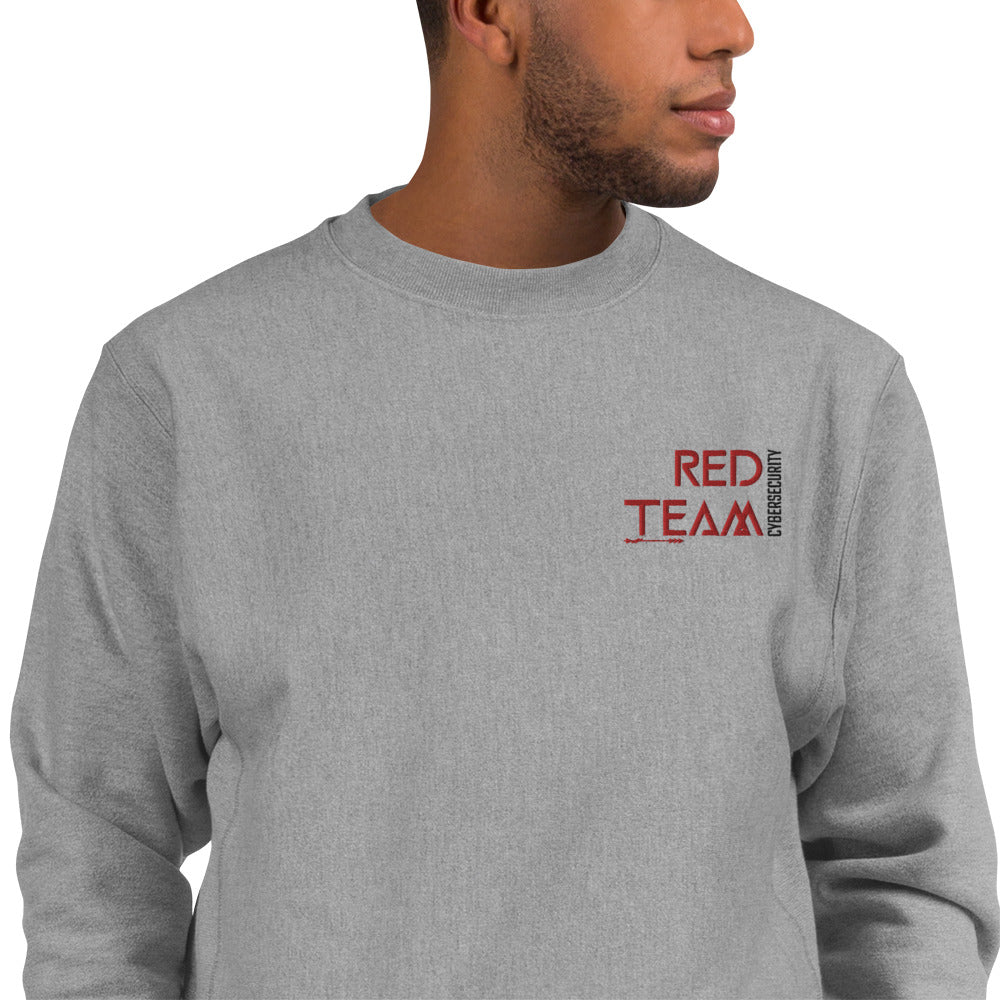 Cyber Security Red Team v4 - Champion Sweatshirt Embroidered by DarkByteGear