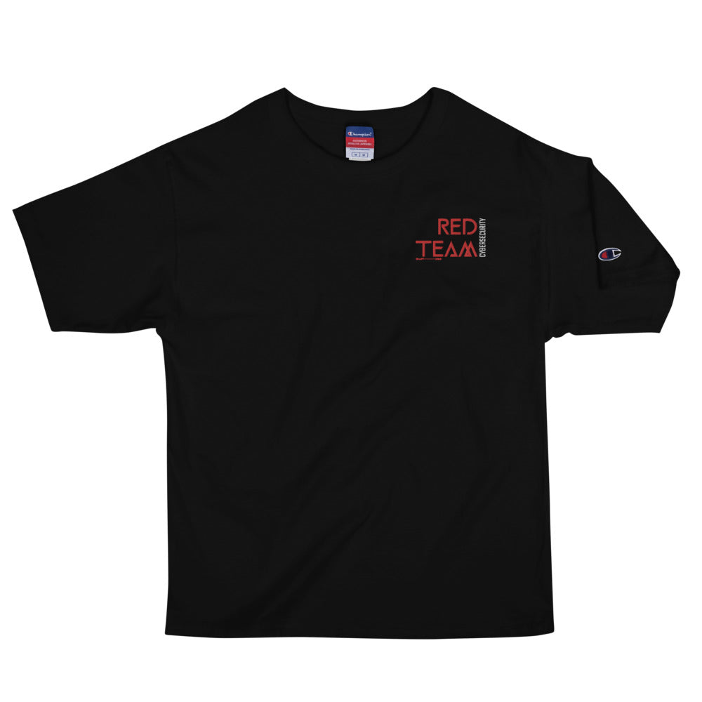Cyber Security Red Team v4 - Men's Champion T-Shirt Embroidered by DarkByteGear
