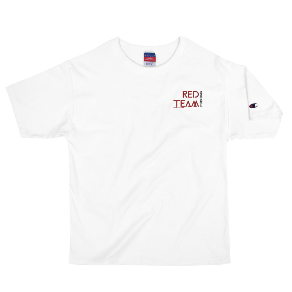 Cyber Security Red Team v4 - Men's Champion T-Shirt Embroidered by DarkByteGear