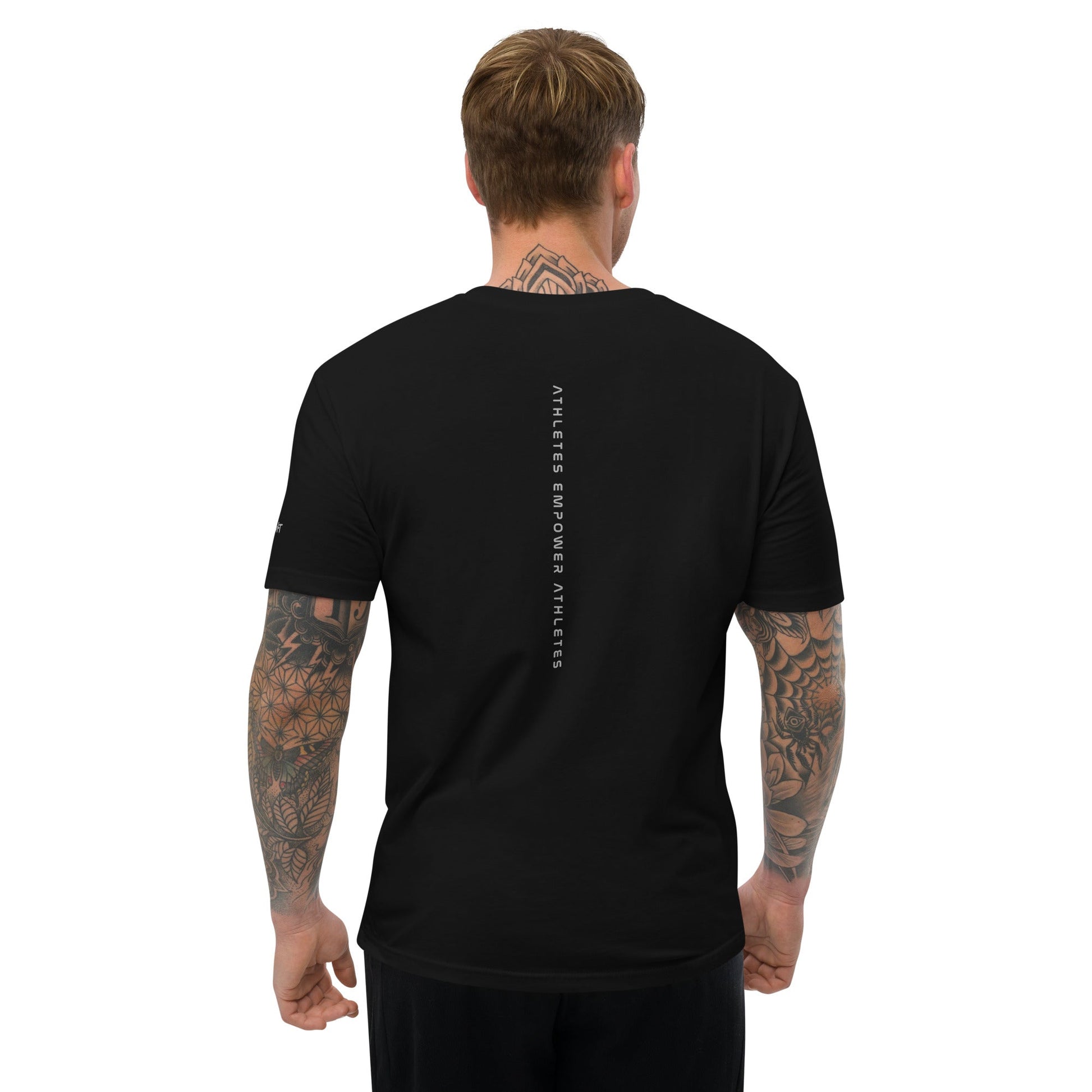 Athletes Empower Athletes - Short Sleeve T-shirt by DarkByteGear