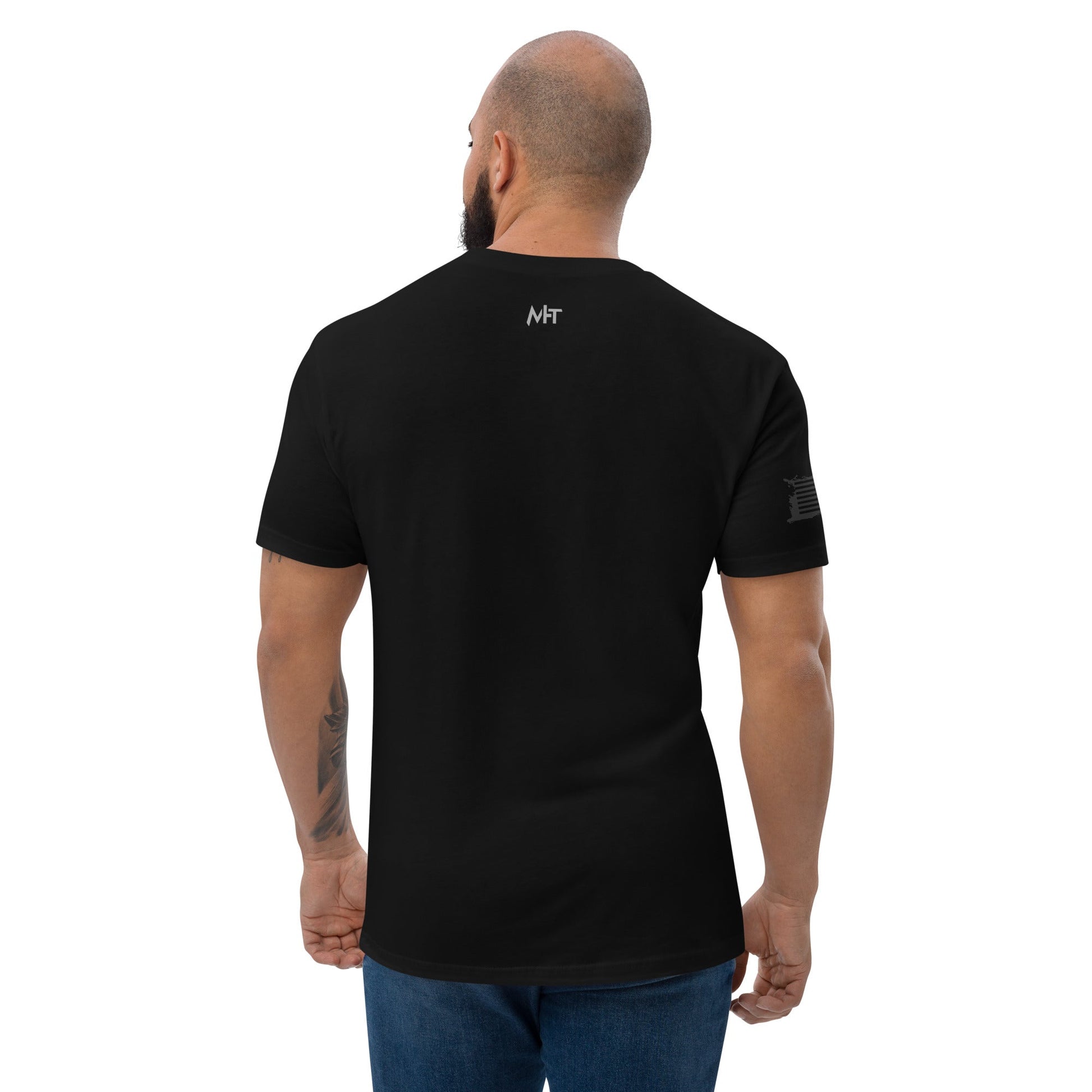Iron American Patriot - Short Sleeve T-shirt by DarkByteGear