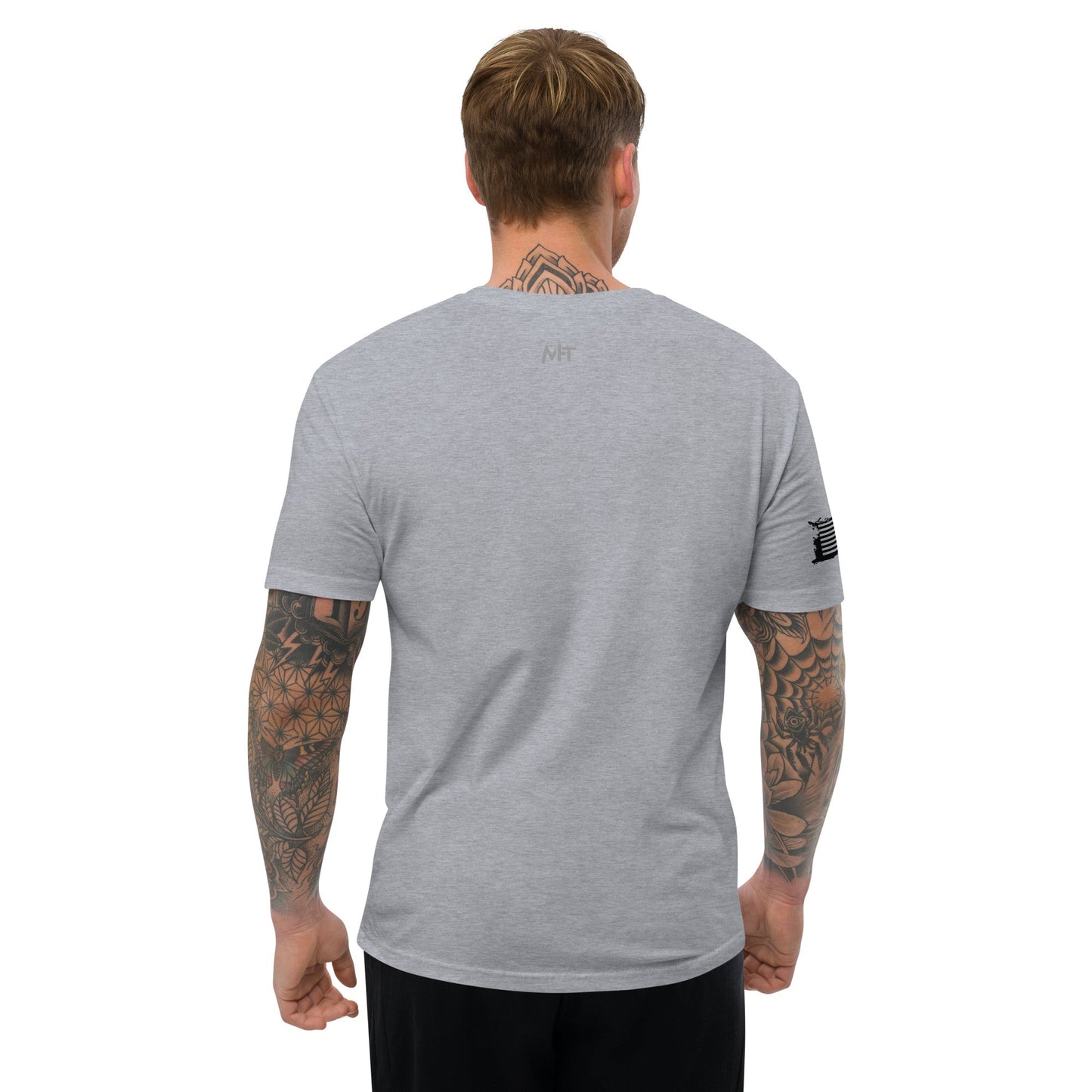 Iron American Patriot - Short Sleeve T-shirt by DarkByteGear