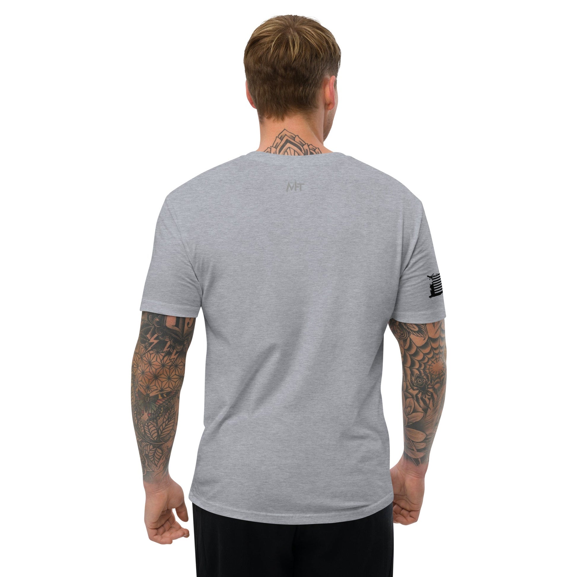 Iron American Patriot - Short Sleeve T-shirt by DarkByteGear
