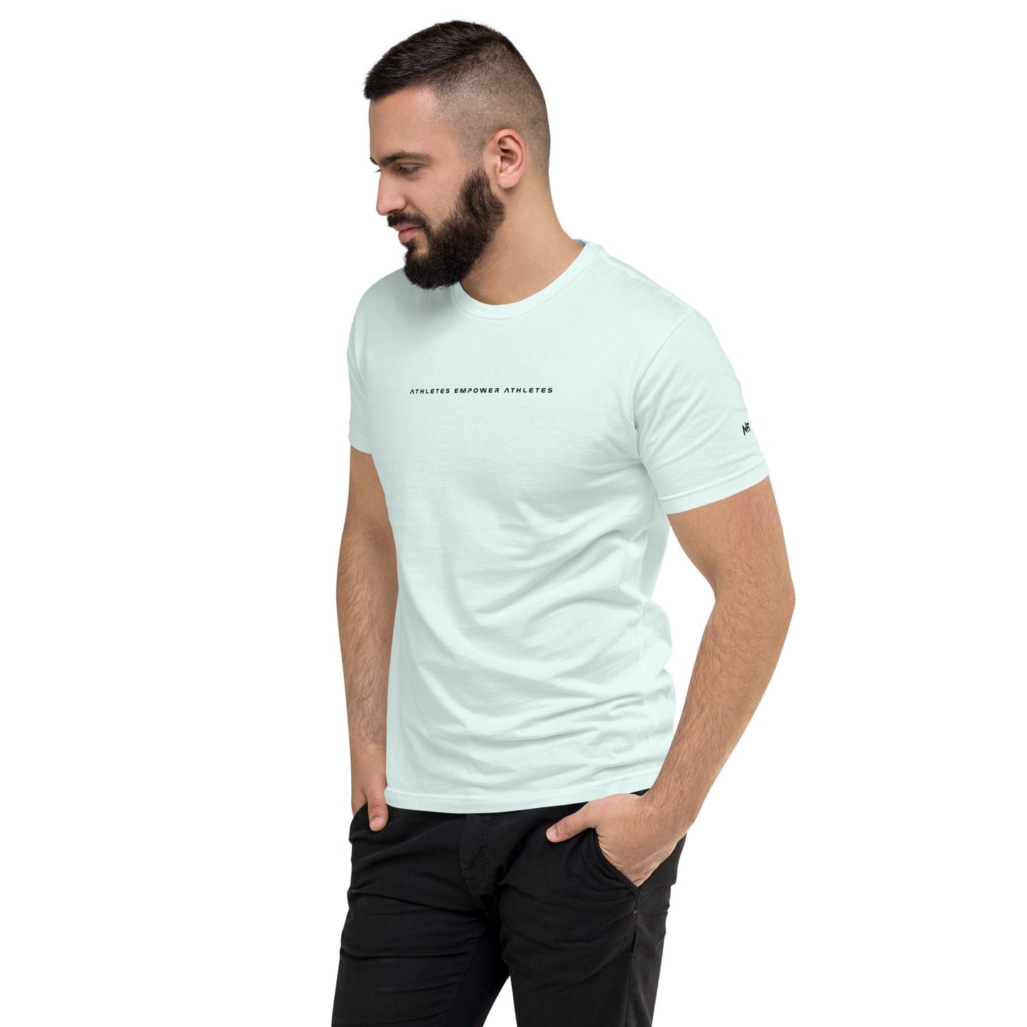 Athletes Empower Athletes - Short Sleeve T-shirt by DarkByteGear