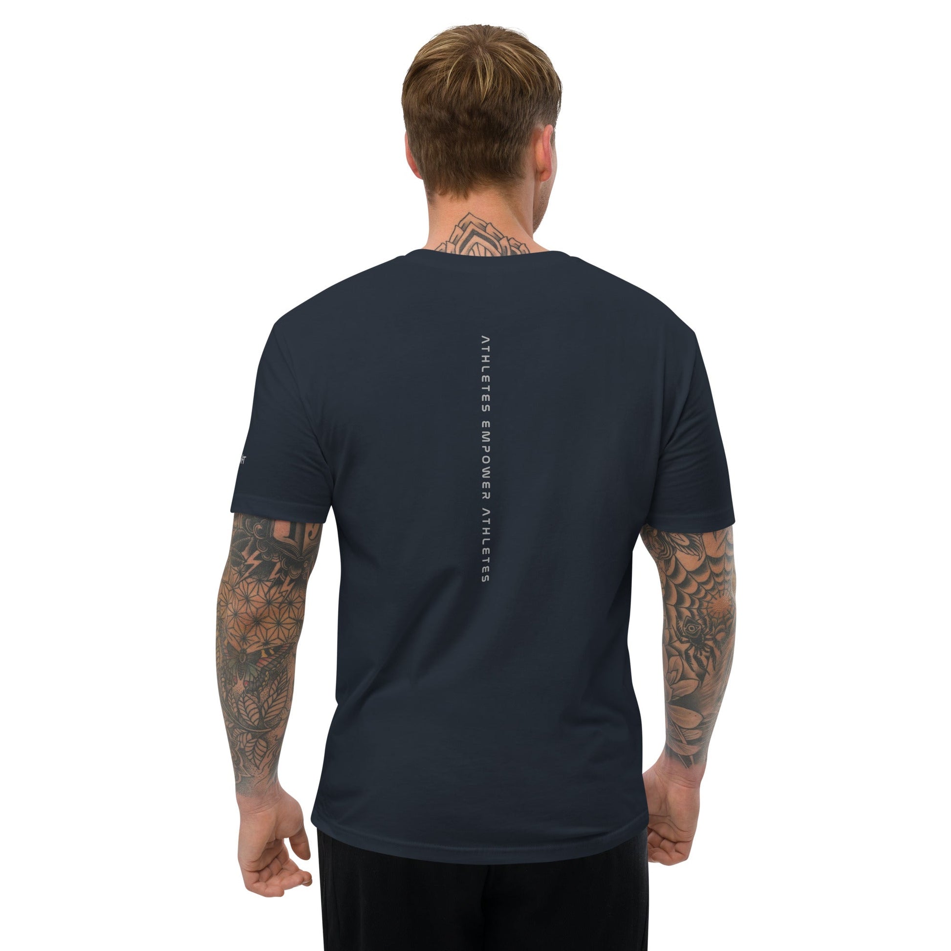 Athletes Empower Athletes - Short Sleeve T-shirt by DarkByteGear