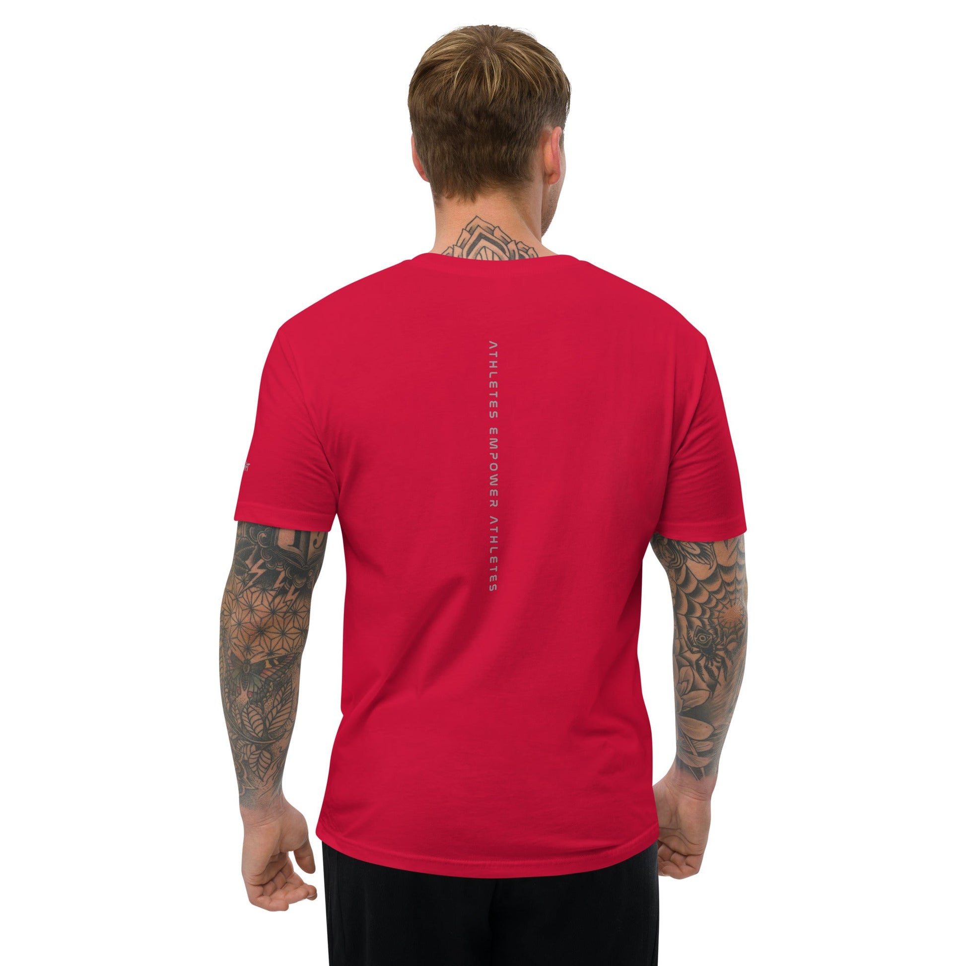 Athletes Empower Athletes - Short Sleeve T-shirt by DarkByteGear