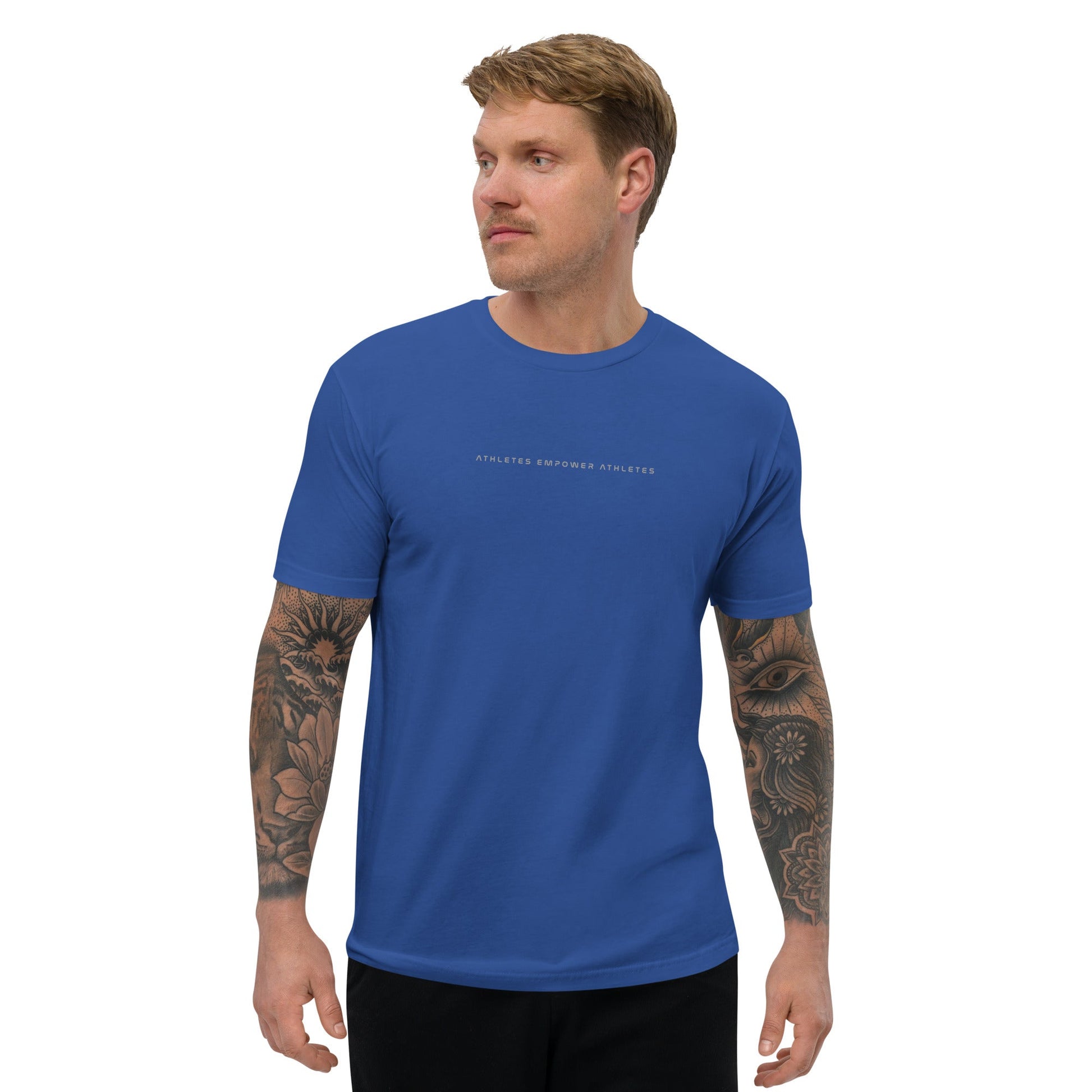 Athletes Empower Athletes - Short Sleeve T-shirt by DarkByteGear