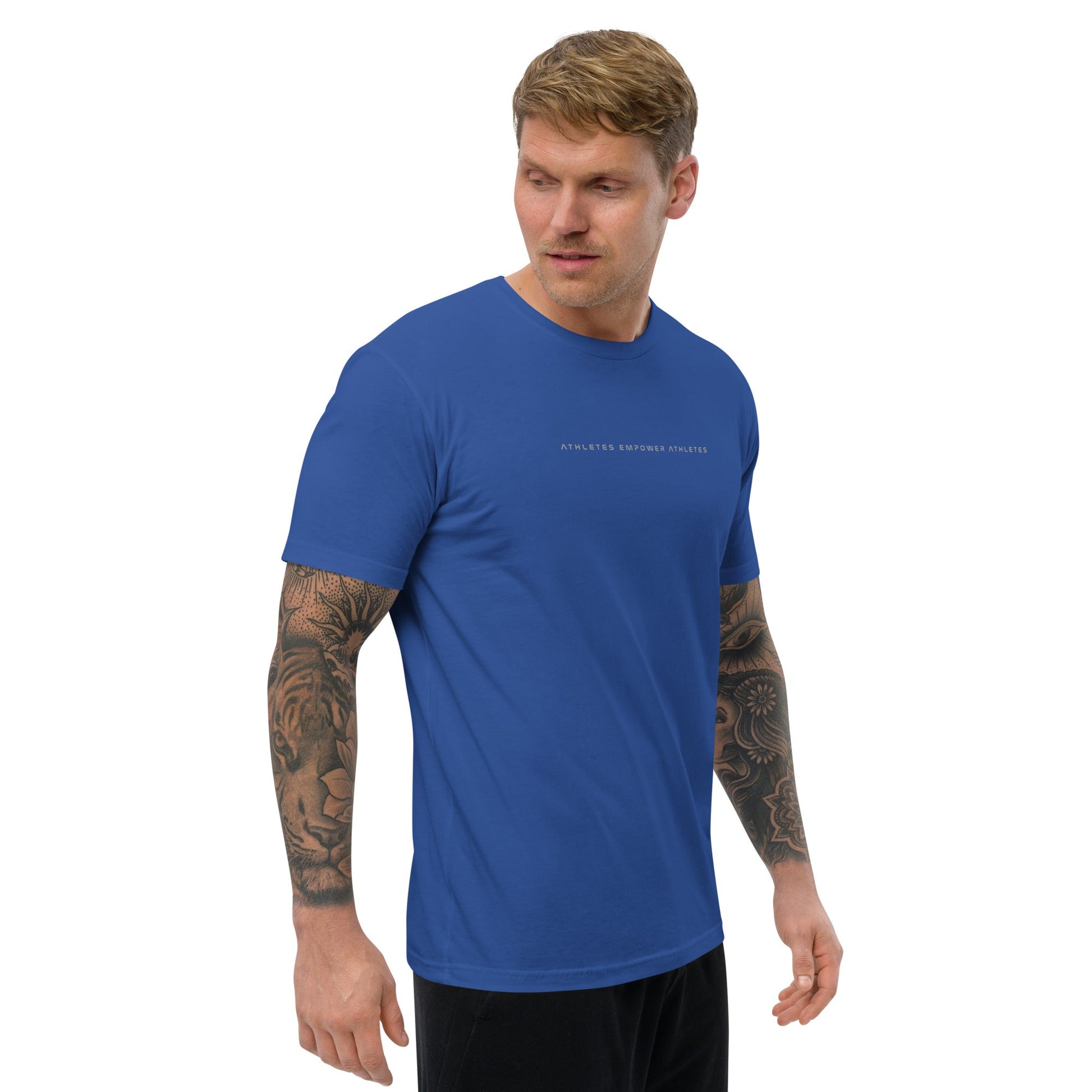 Athletes Empower Athletes - Short Sleeve T-shirt by DarkByteGear